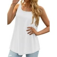 thumbnail image 3 of MOSHU Summer Womens Tank Tops U Neck Casual Flowy Sleeveless Shirts for Women, 3 of 10