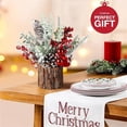 thumbnail image 2 of Exquisite Desktop Christmas Tree Decorations | Mini Christmas Tree Home Decorations | For Adding To The Christmas Festive Atmosphere | Elegant Home Decoration | Suitable, 2 of 8