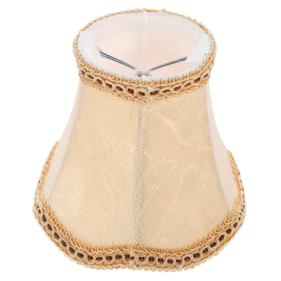 Eease Beige Lamp Shades Table Lamp Shade Fabric Cloth Clip