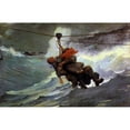 thumbnail image 2 of Homer, Winslow 24x17 Black Modern Framed Museum Art Print Titled - The Life Line, 2 of 4