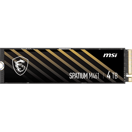 MSI M461 M.2 2280 4TB PCI-Express 4.0 x4 3D NAND Internal Solid State Drive (SSD) SM461N4TB