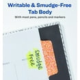 thumbnail image 5 of Avery Ultrabs Luxe, Multi-Use Style, 2" x 1.5", Film, Write-on Tab, Assorted Orange, 18 Tabs, 5 of 11