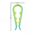 thumbnail image 4 of 2pcs Can opener for weak hands, 4-in-1 multifunctional non-slip can opener tool, suitable for people with arthritis, low strength.(blue), 4 of 4