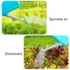 thumbnail image 3 of Ounissouiy Regadera de ABS, reemplazo de boquilla larga, resistente, a prueba de fugas, para invernadero, planta vegetal, rociador de agua con Jardín y Patio 3.5L Verde, 3 of 6