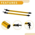 thumbnail image 5 of Unique Bargains 2pcs 200mm/7.87in Adjustable Front Bumper Lip Splitter Strut Support Bars Gold, 5 of 6