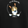thumbnail image 3 of CafePress - Tricolor Corgi IAAM Women's Light Pajamas - Women's Short Sleeve Print T-Shirt and Pants Light Cotton Pajama Set, 3 of 7