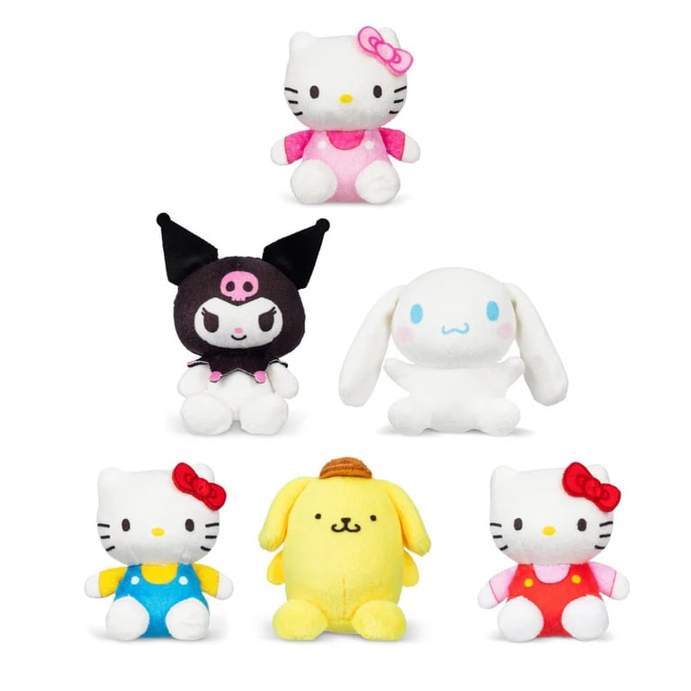 Hello Kitty and Friends Micro Teenies Plush – Hello Kitty (Red on