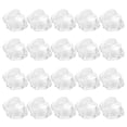 thumbnail image 2 of EeaseCA 20 Pcs 5g Refillable Empty DIY Cosmetic Pot Jars Diamond Shape Loose Powder Bottle for Cosmetic Glitter Powder Eye Shadow Powder (Transparent Color), 2 of 7