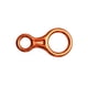 thumbnail image 5 of Greeniant Equipo de escalada Descensor Accesorio de seguridad Accesorios descendentes Profesional Simple Equipo de escalada en roca en forma de 8 Naranja 2piezas, 5 of 6