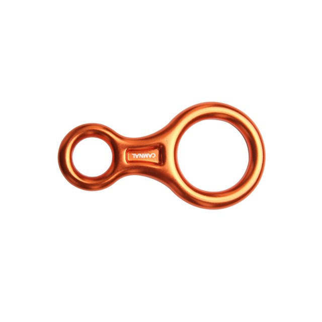 Yuarrent Descensor de equipo de escalada, accesorio práctico resistente y seguro, equipo de escalada en roca en forma de 8 para deportes al Type2 NO2