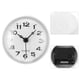 thumbnail image 2 of BRIGHTFUFU Reloj de pared impermeable de 1 pieza, reloj de pared silencioso para baño, reloj colgante con ventosa, 2 of 7