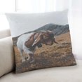 thumbnail image 1 of Ahgly Company Animals Goat Coussin d'Intérieur, 18 Pouces par 18 Pouces, 1 of 6