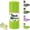 Green#a, variant on Bamboo Fiber Kitchen Towels Roll 20 Pack Bamboo Cleaning Cloths, 9.8 × 9.8" Reusable Paper Towels Thickened Microfiber Wipes for Sink Stove Counters Washable No Lint