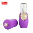 thumbnail image 3 of Eddwiin Royal Style DIY Lipstick Vacío Contenedor Auto-Hecho a Mismo Lápiz Labial Molde Bálsamo Labial Tubos (Ten OPP Bolsas-Morado), 3 of 5
