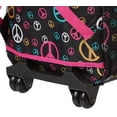 thumbnail image 3 of Mochila rodante Rockland Peace de 17 pulgadas con doble asa, 3 of 6