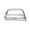 Stainless Steel Finish, variant on Ikon Motorsports Bull Bar Grille Guard - Fits 07-10 Chevy Silverado 2500 3500Hd