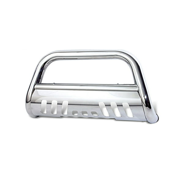Ikon Motorsports Bull Bar Grille Guard - Fits 07-10 Chevy Silverado 2500 3500Hd