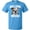 Pacific Blue, variant on Dog Bulldog Squad T-Shirt