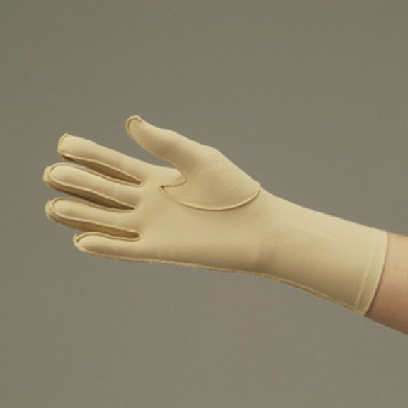 DeRoyal Edema Gloves - Medium, Right, Full Finger - Over Wrist
