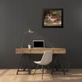 thumbnail image 3 of Pedersen, Sophus 22x20 Black Modern Framed Museum Art Print Titled - Plums, Grapes and Raspberries, 3 of 4