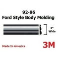thumbnail image 2 of 1992-1996 Ford Pickup Truck 2" Chrome/Black Side Body Trim Molding, 2 of 6