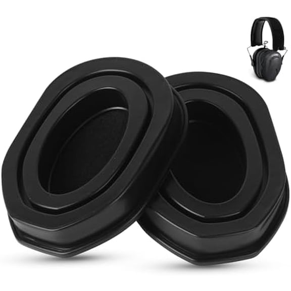 Gel Replacement Ear Pads Fit for Walker's Razor Compact Electronic Youth/Women's Muffs Snap-On Easy Installation$$Other