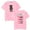 Pink, variant on Peso Pluma Rapper HipHop Merch Double P T-shirt Women Men Summer Crewneck Short Sleeve Tee Streetwear
