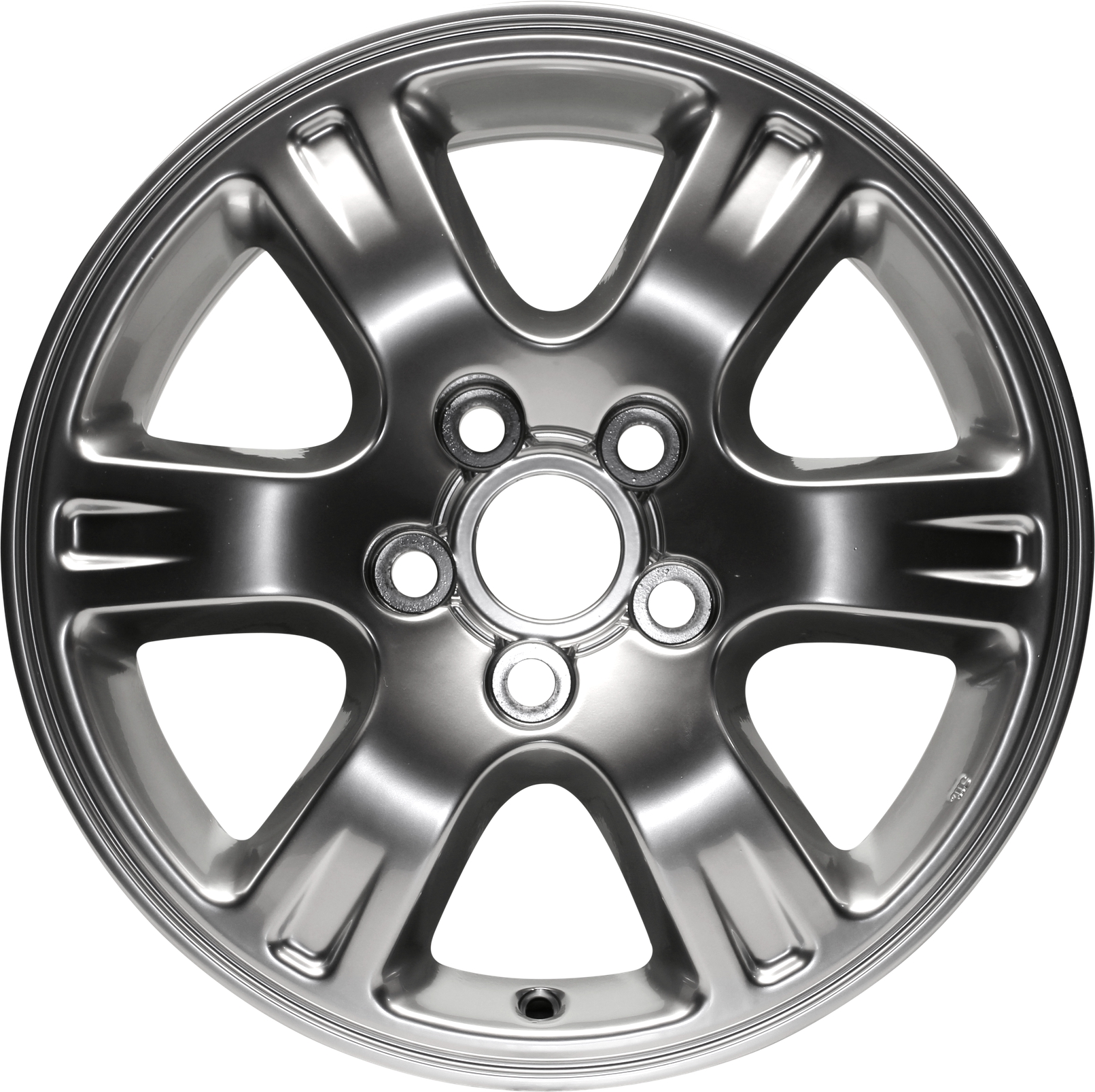 Aluminum Wheel Rim 16 Inch For Toyota Highlander 1 7 5 Lug Silver Walmart Com Walmart Com