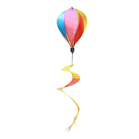 Rainbow Hot Air Balloon Hangings Colorful Party Decorations For Kids Birthdays Celebrations Quirky Wall Art Childrens Rooms Home