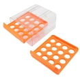 thumbnail image 3 of Soporte para huevos, cajón para huevos, cajón para huevos de doble capa, caja de almacenamiento para huevos, integración perfecta, 3 of 8