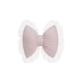thumbnail image 1 of TIELUTT Bow Pillow Bow Shaped Pillow Decorative Soft Bowknot Throw Pillow Sofa Silk Zippe Pillowcase Silk Pillowcase Envelope Envelope Closure Pillowcase Pillowcase Zipper Pillowcase with Button Clos, 1 of 3