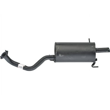 Rear Muffler - Compatible with 2007 - 2009 Nissan Sentra 2.0L 4-Cylinder 2008