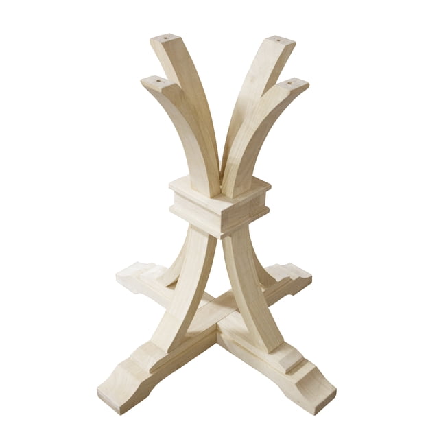 BingLTD - Base de Table Ronde sur Pied 30 Pouces de Haut Gabriel (PD-12B30-RW-UNF)