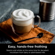 Ninja Luxe Café Premier Espresso Machine & Drip Coffee Maker, Rapid Cold Brew, Integrated Grinder, Assisted Tamper, Hands-Free Frother for Cappuccinos, Lattes, Dairy or Non-Dairy, ES601CY Cyberspace