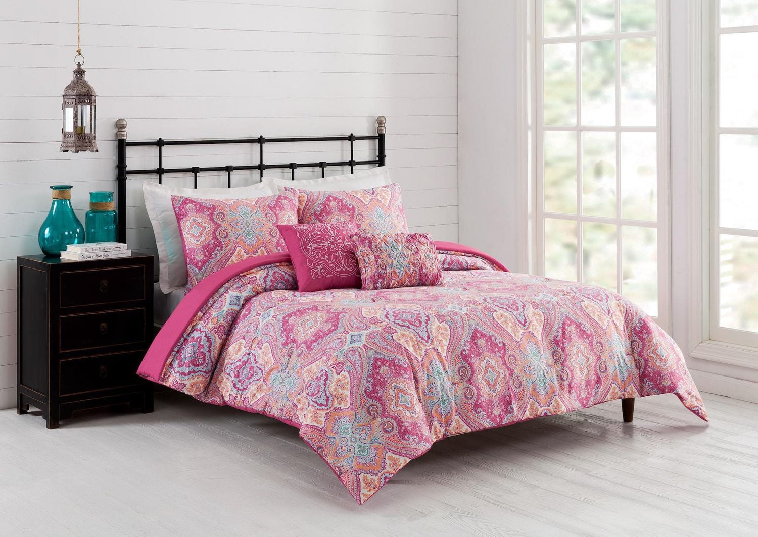 JS CANDES 5PC COMFORTER SET K