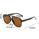 thumbnail image 3 of Gafas de sol polarizadas clásicas de aviador para mujeres y hombres, gafas de sol retro con protección UV, 3 of 6