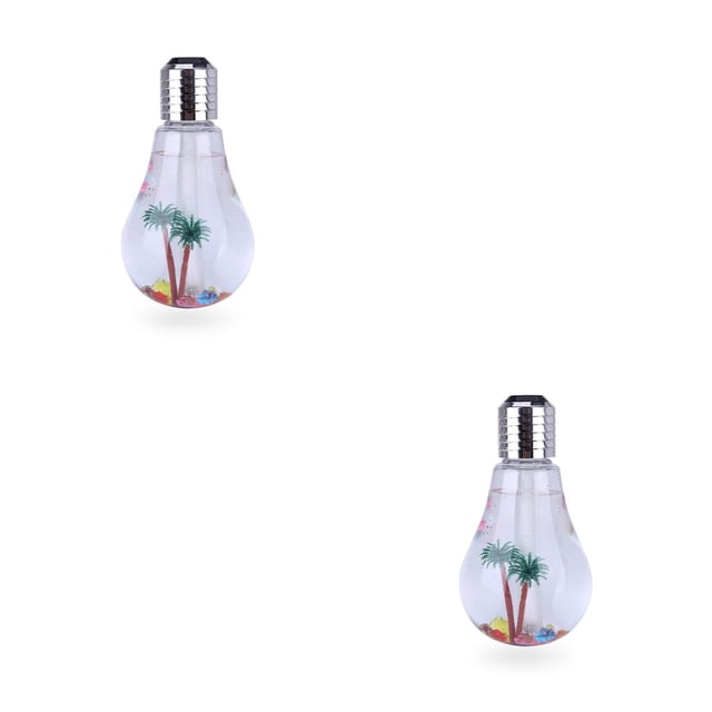 Humidificador de aire Inteprter Bombilla 400ml LED difusor de aroma Tipo 2