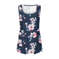 thumbnail image 4 of Uaswgudfs Sleeveless Tank Top for Women with Lightweight Breathable Cotton Blend Design, Perfect for Everyday Comfort and Easy Styling Multicolor-D 5XL, 4 of 5