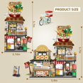 thumbnail image 5 of SKQIT Street View Noodle Shop Mini Building Blocks, MOC Creative Building Toys Model Set, 870 PCS Simulation Architecture Construction Toy, Gift Idea for Adults, 5 of 6