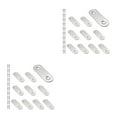 thumbnail image 1 of Thinsony 10 Pcs Support d'Étagère Bibliothèque Angle de Fixation 90 Degrés Plaque d'Angle 2Ensemble, 1 of 6