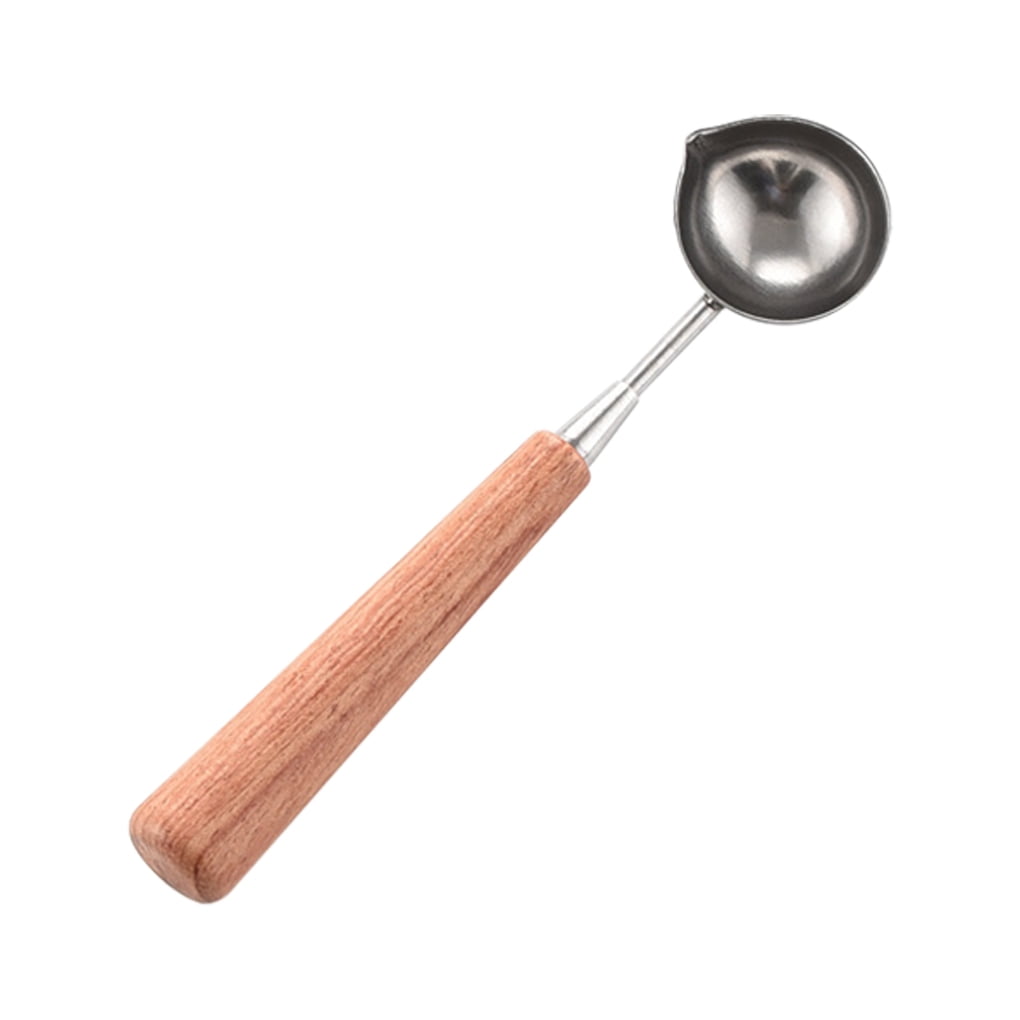 Vintage Squirrel Wax Seal Stamp Kit - Includes Wood Handle Stamp, Melting Spoon, Wax Sticks & Candles