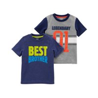 Toddler Boy Short SleeveT-Shirts, 2-pack