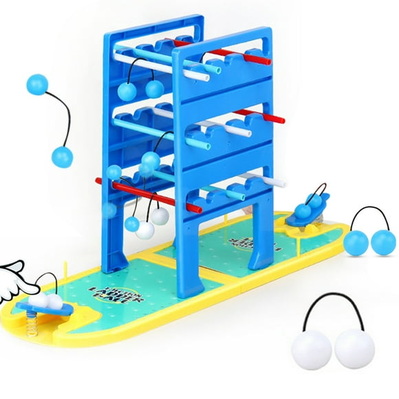Kid Ladder Ball Game Set Interactive Ladder Toss Game Bouncing Ball for Tabletop