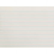 Zaner-Bloser Dotted Midline Newsprint Paper - 500 Sheets -Ruled White