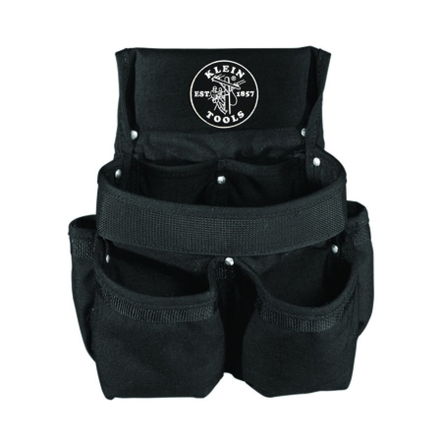 KLEIN TOOLS 5718 Electrician Tool Pouch,8 Pocket