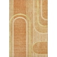 thumbnail image 2 of Addison Rugs Mayfield Washable Transitional Art Deco Terracotta Rectangle Rug, 3' x 5', 2 of 6