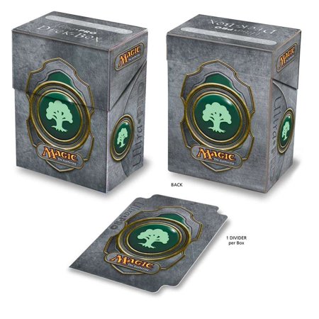 MtG Card Supplies Green Mana Deck Box (Best Green Mana Ramp Cards)