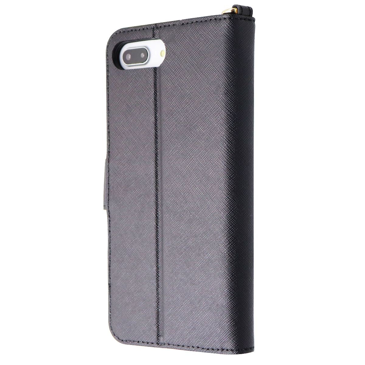 Michael Kors Saffiano Leather Folio for iPhone 8 Plus/7 Plus  - Black |  Walmart Canada