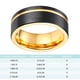 thumbnail image 3 of Anillo de acero, anillos de superficie mate personalizados, joyería, regalo portátil, vestido decorativo, boda, compromiso, fiesta de festival Ropa, zapatos y accesorios Miscelánea Talla 12 Sonducket AP014916-05, 3 of 6