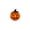 Orange-4.7inch, variant on Halloween Indoor Pumpkin Lamp, Halloween Jack-O'-Lantern Tabletop Decoration, Stained Glass Style Mosaic Pumpkin Light for Halloween Home Office Desk Decor, 5.9 Inch